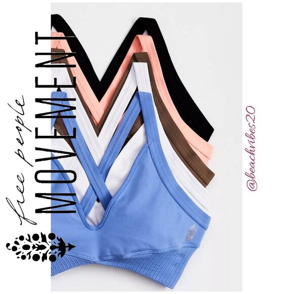 FP MOVEMENT BY FREE PEOPLE Good Karma Super Plunge Bra M/L *NO LOGO* FP-298 - Picture 8 of 9